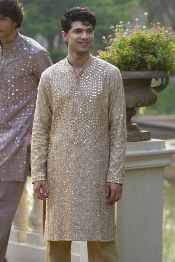 Beige Blaze Kurta