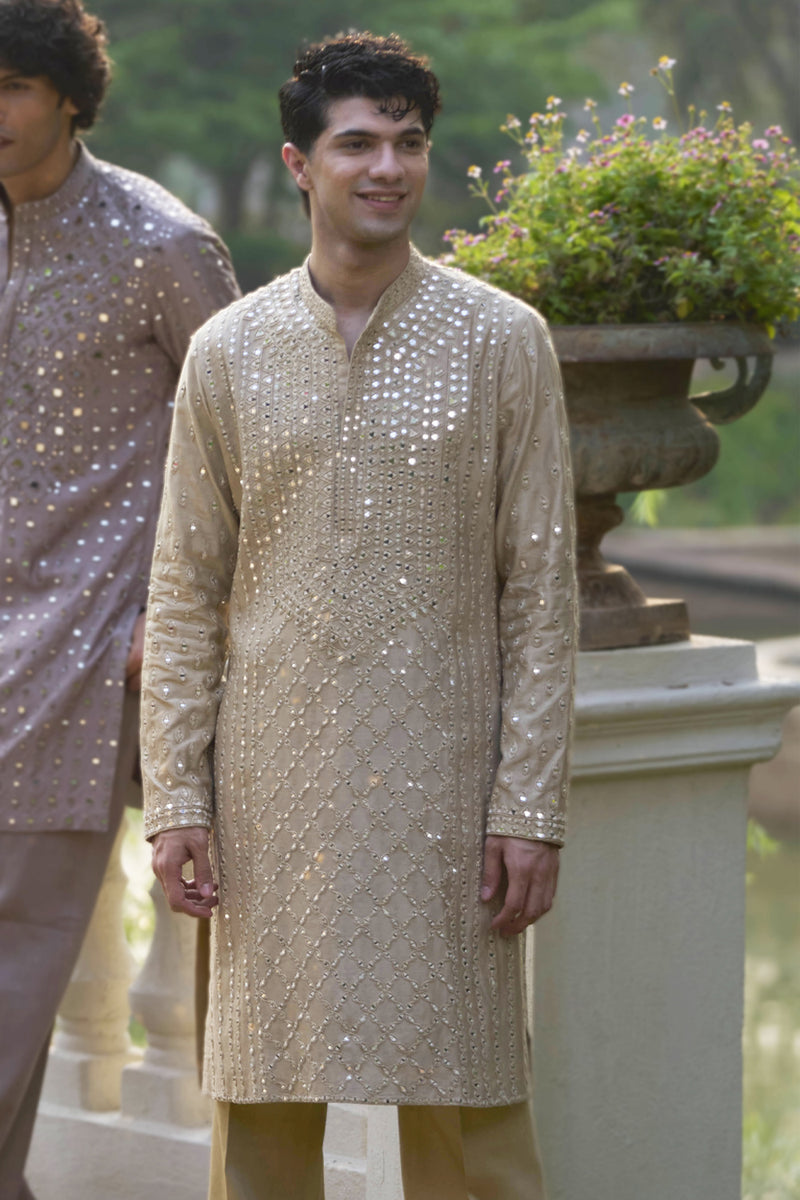 Beige Blaze Kurta