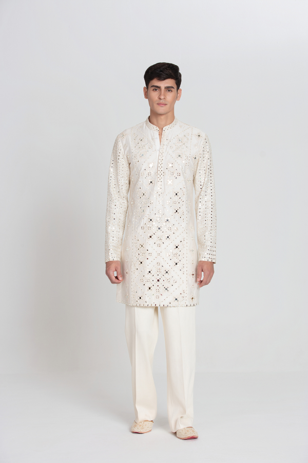 Snow Ivory Kurta Set