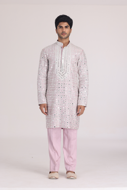 LILAC IVORY KURTA