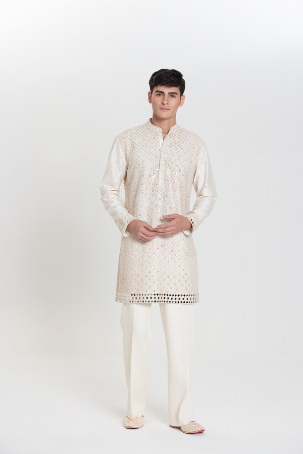 Pearl Ivory Kurta Set