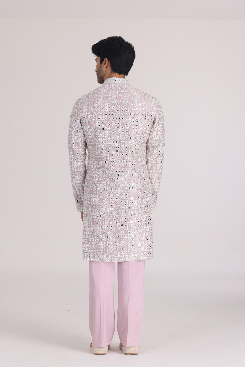 LILAC IVORY KURTA