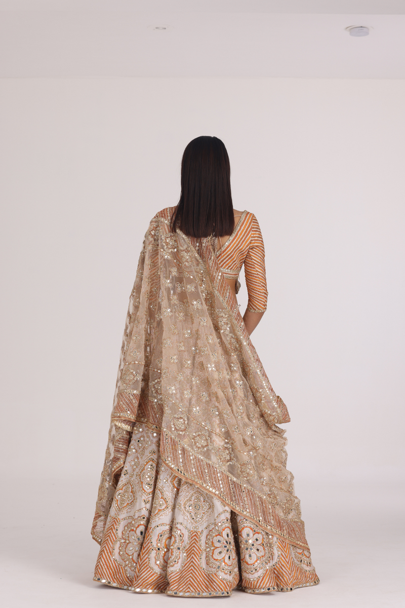 DESERT HUES PRINTED LEHENGA