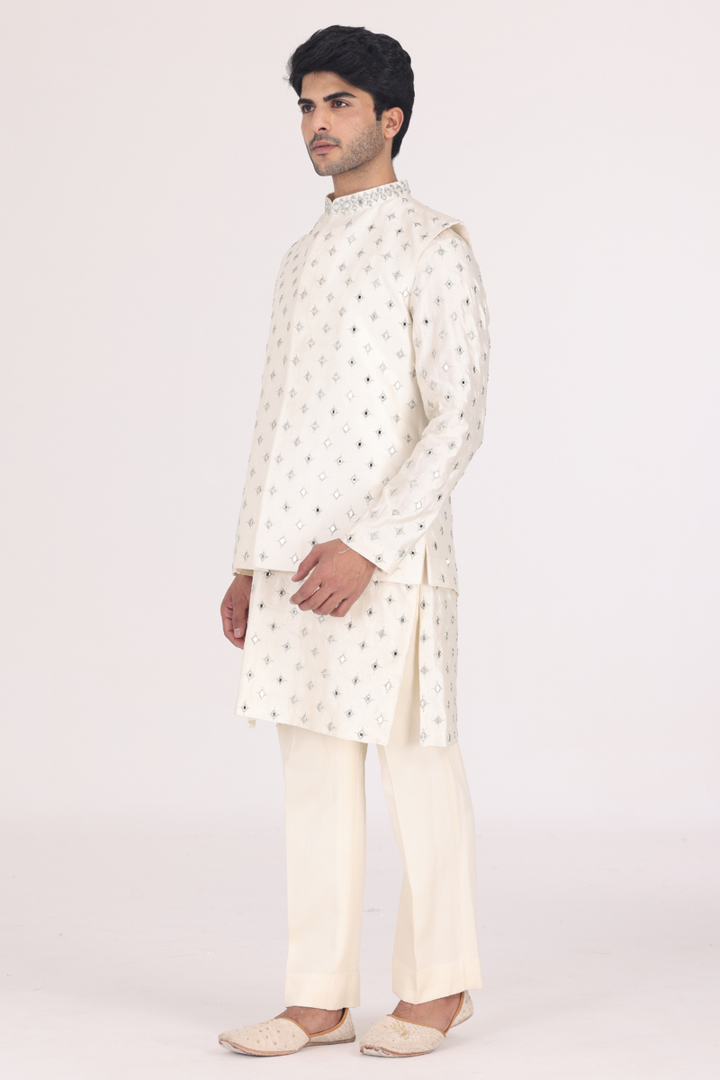 IVORY KURTA