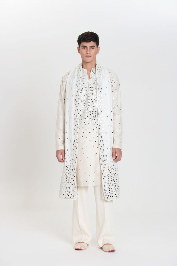 Ivory Bloom  Kurta Set
