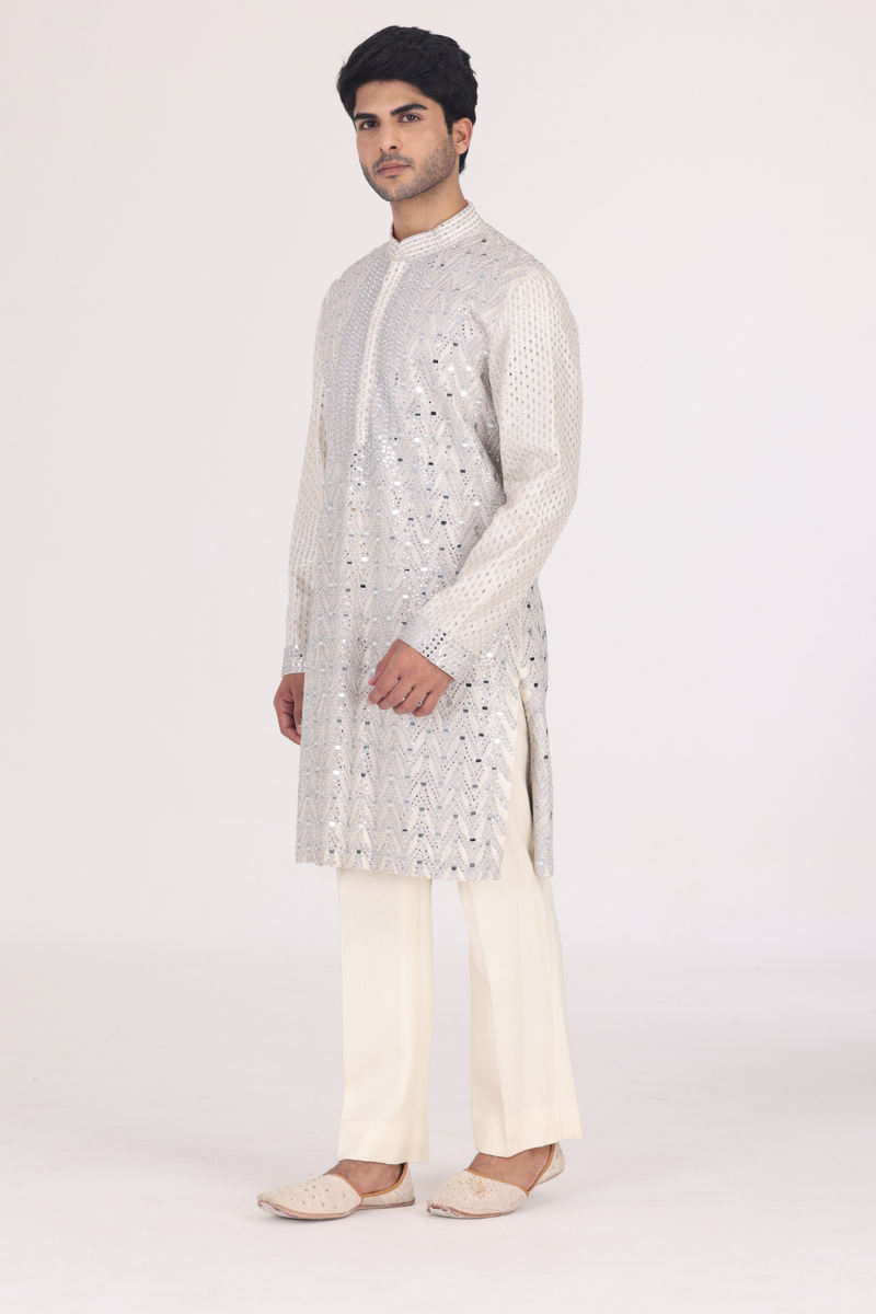 IVORY KURTA