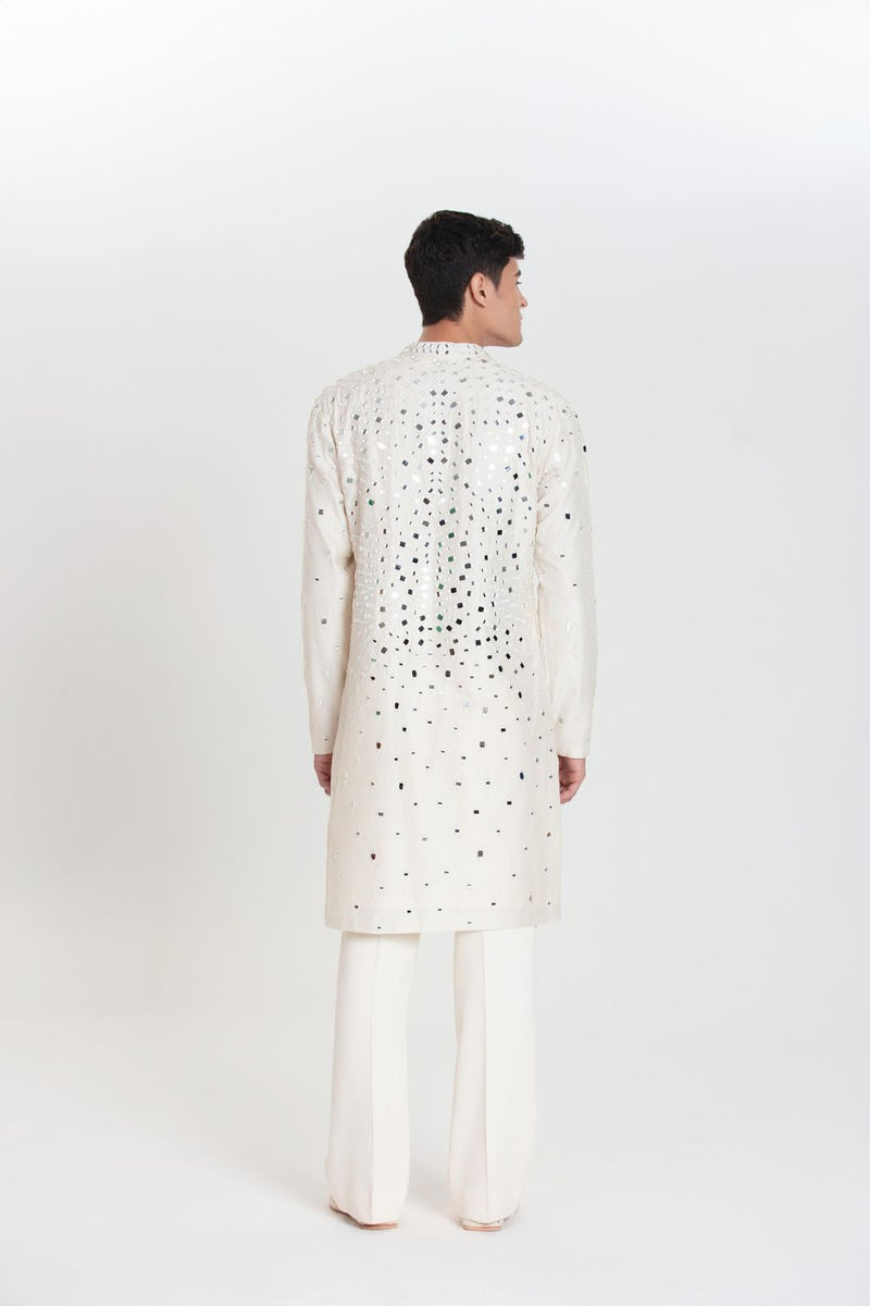 Ivory Bloom  Kurta Set