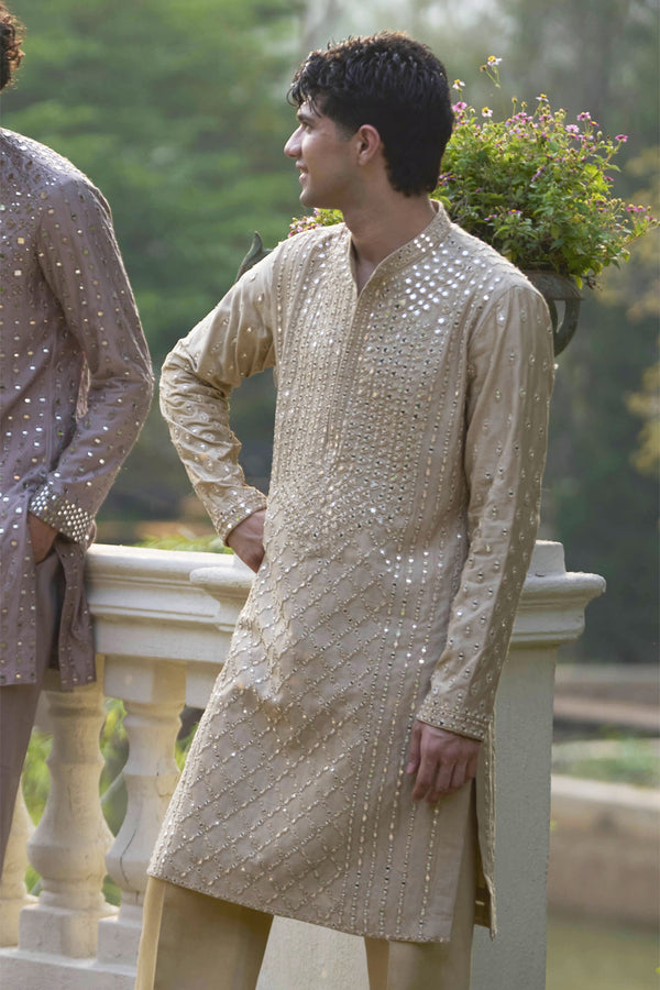 Beige Blaze Kurta