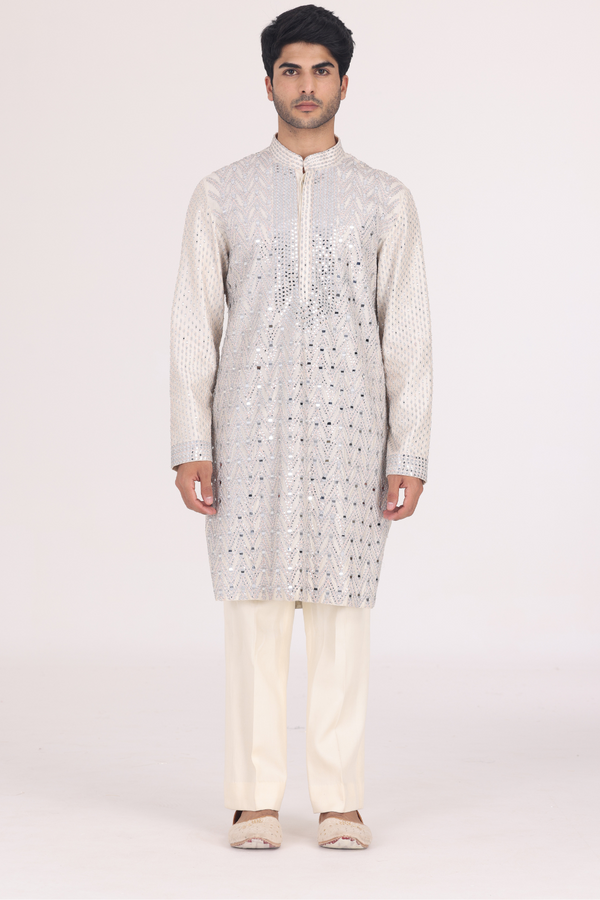 IVORY KURTA