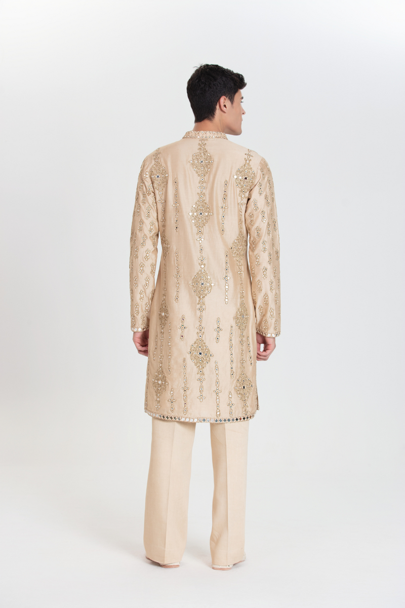 Beige Radiant Kurta Set