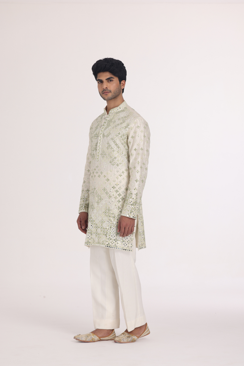 APPLE GREEN KURTA