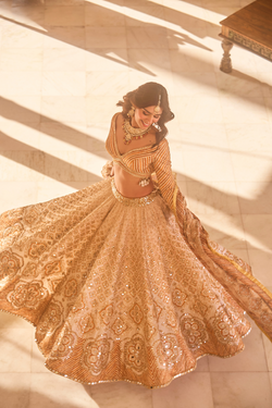 DESERT HUES PRINTED LEHENGA