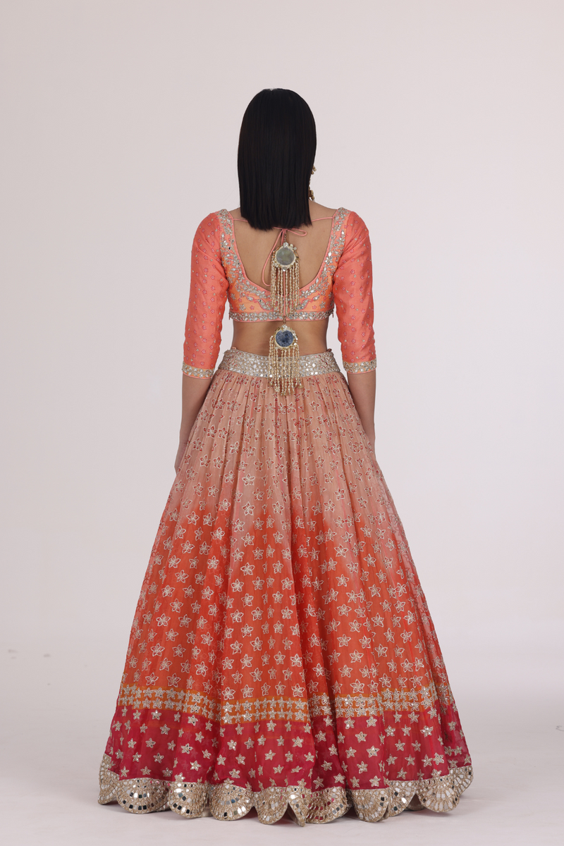 SUNDOWNER  PRINTED LEHENGA