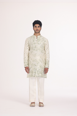 APPLE GREEN KURTA