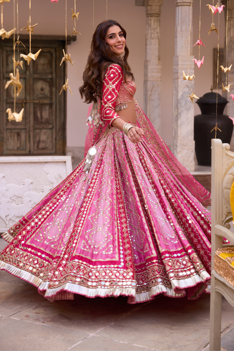 BEGAM HUES PRINTED LEHENGA