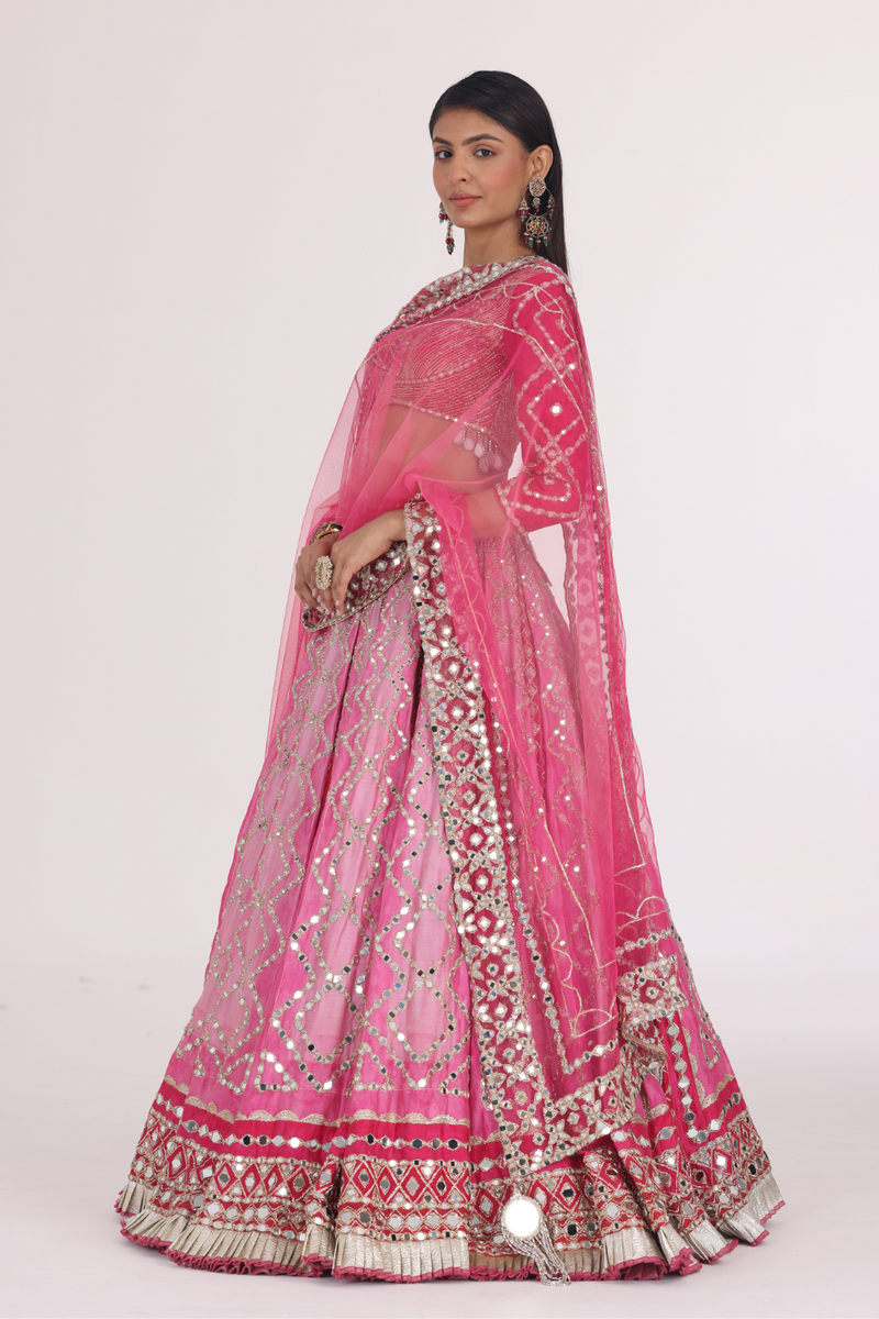 BEGAM HUES PRINTED LEHENGA