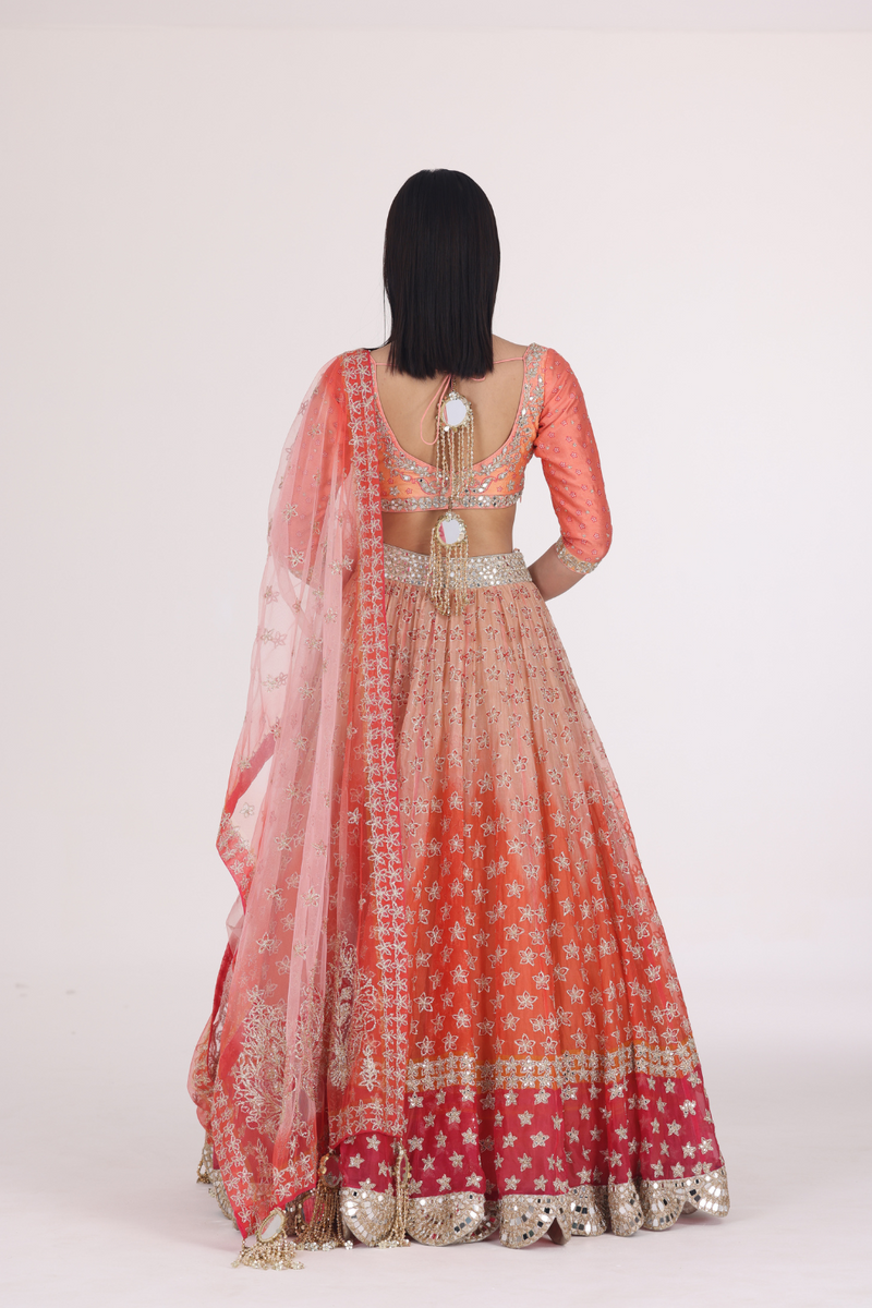 SUNDOWNER  PRINTED LEHENGA