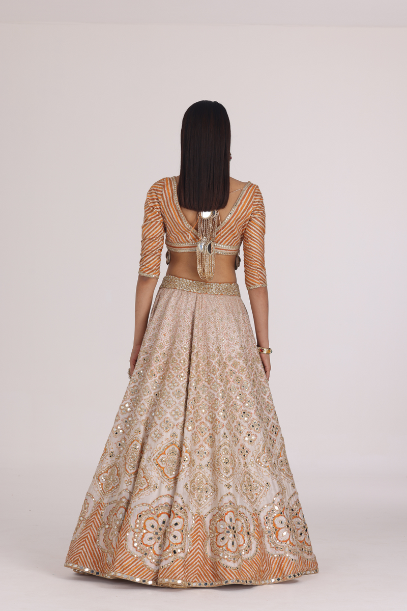 DESERT HUES PRINTED LEHENGA