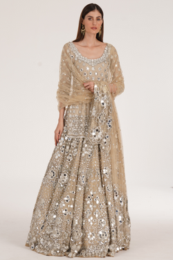 ZURICH IVORY LEHENGA SET