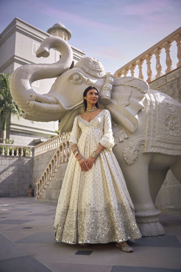 IVORY ANARKALI