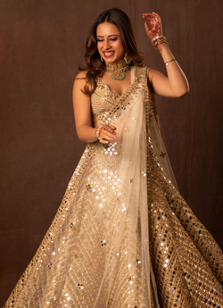 Abhinav mishra bridal lehenga clearance