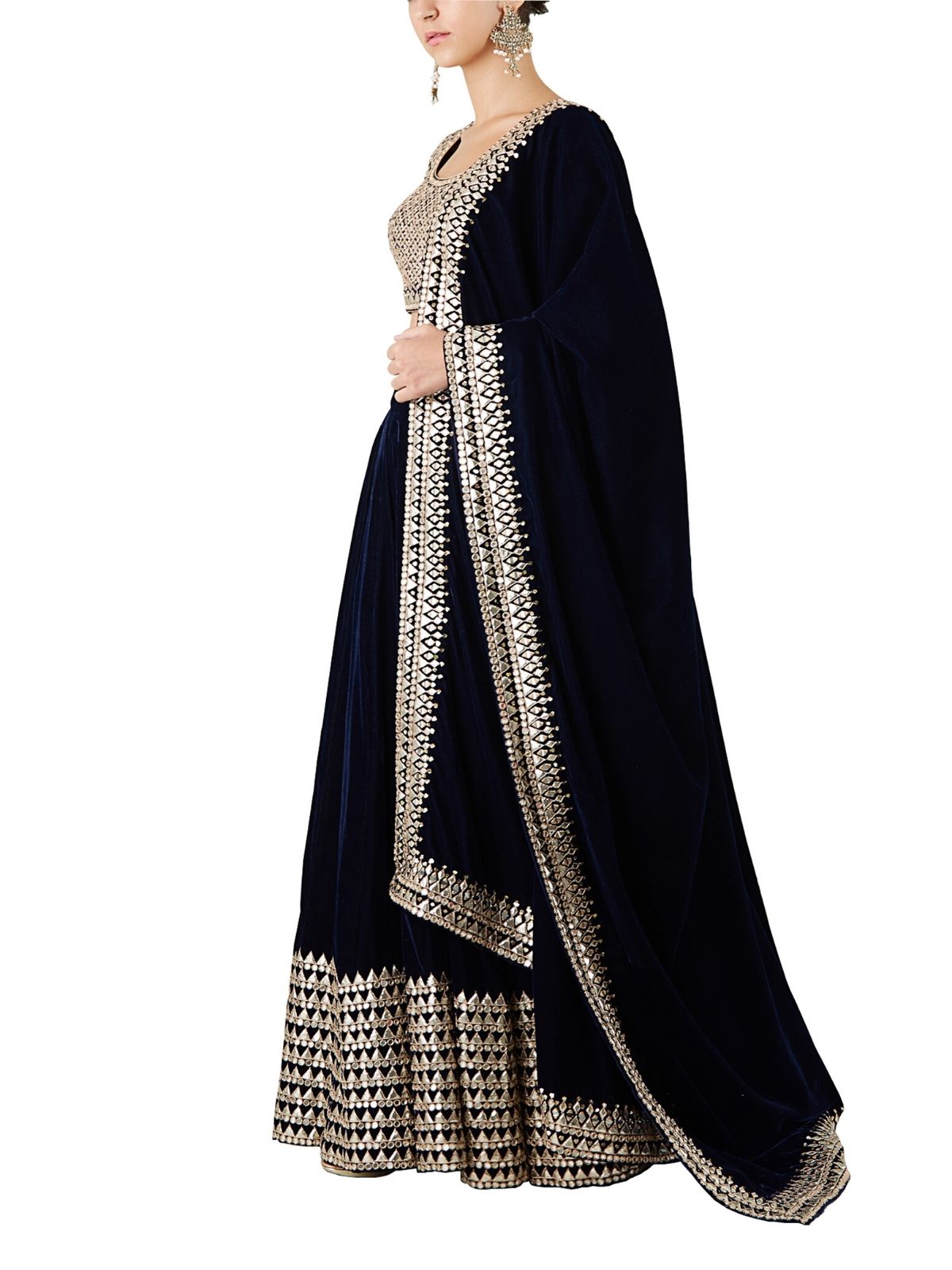 Blue Lehenga Set