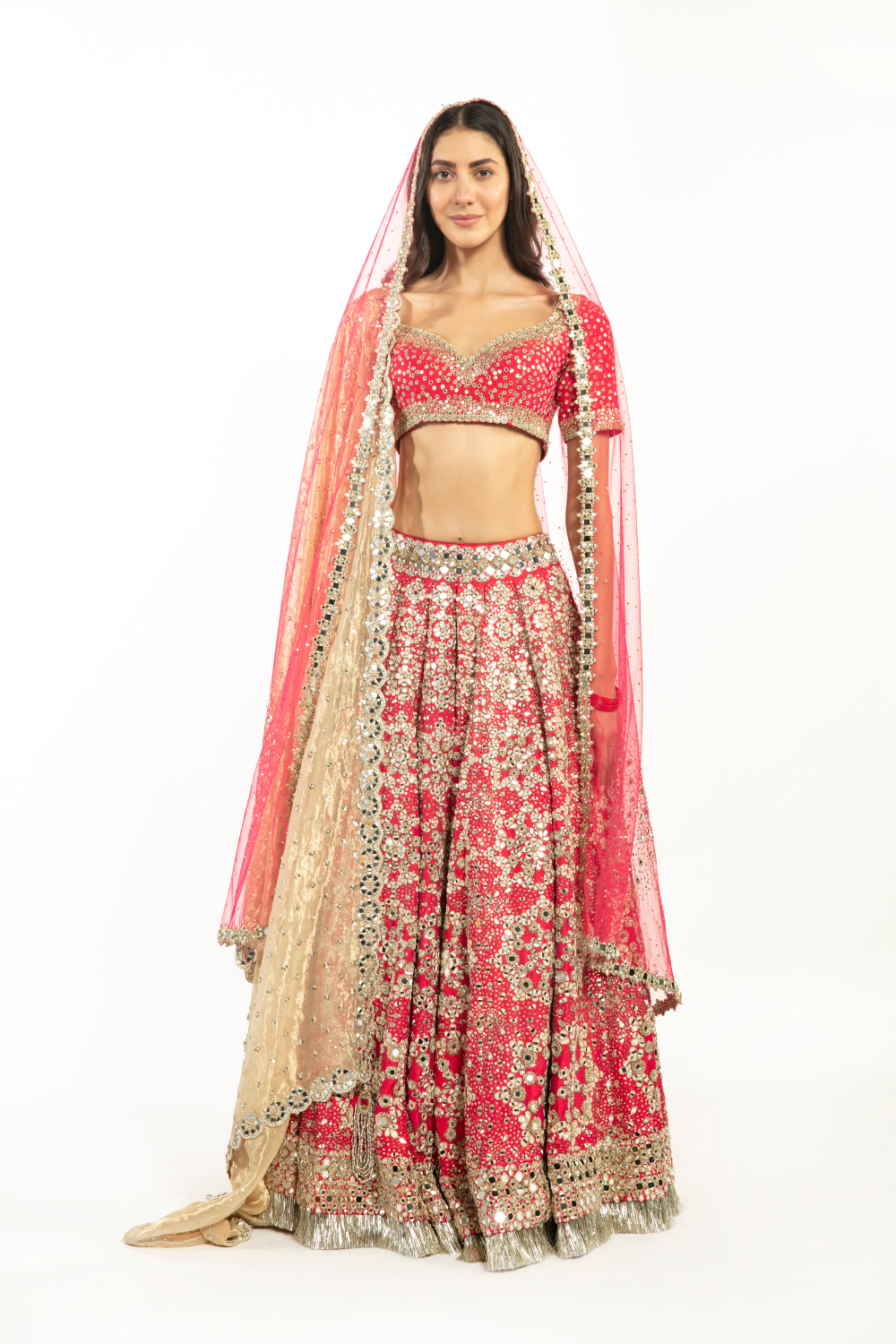 Abhinav mishra bridal lehenga price best sale