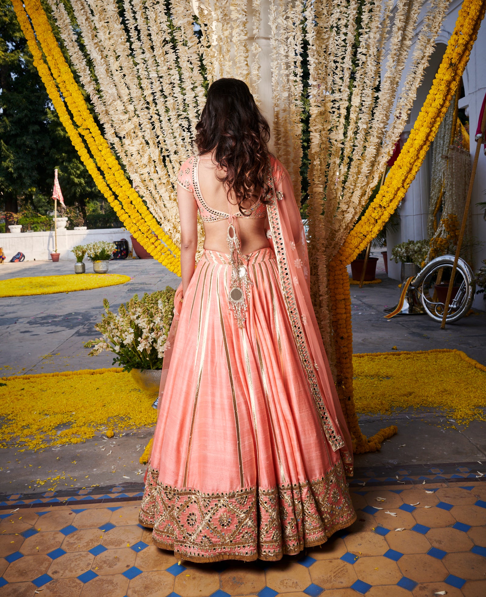 パキスタン民族衣装　Luxury ドレス　刺繍 Anarkali サーモンピンク DSC_2913_1600x.jpg?v=1576141633